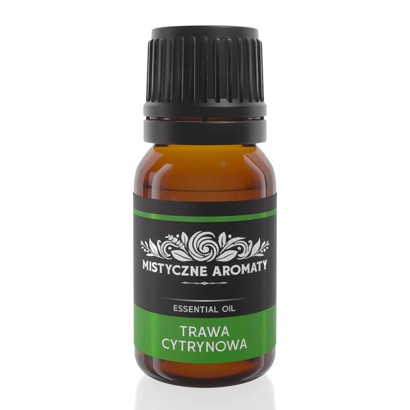 Trawa Cytrynowa - naturalny olejek z trawy cytrynowej Cymbopogon Citratus 10 ml