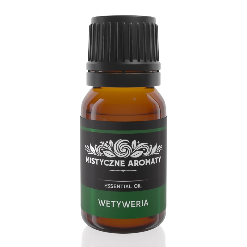 Wetyweria - vetiver naturalny olejek wetywerii Vetiveria zizaniodes 10 ml
