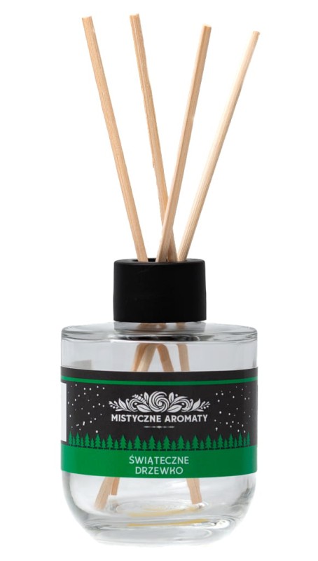 Zapach do pokoju Świąteczne Drzewko z patyczkami - zapach żywej choinki