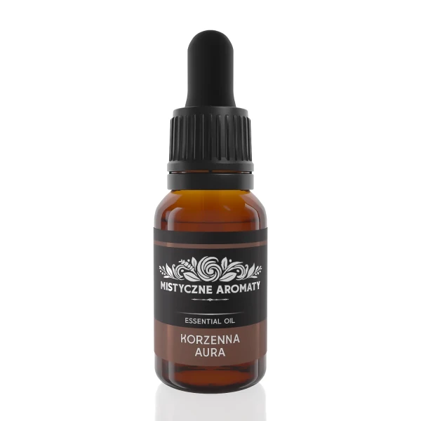 Olejek eteryczny Korzenna Aura 15 ml zapach korzenny drzewny z nutą odświeżenia