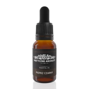 Pieprz czarny - naturalny olejek z owoców pieprzu czarnego Piper nigrum