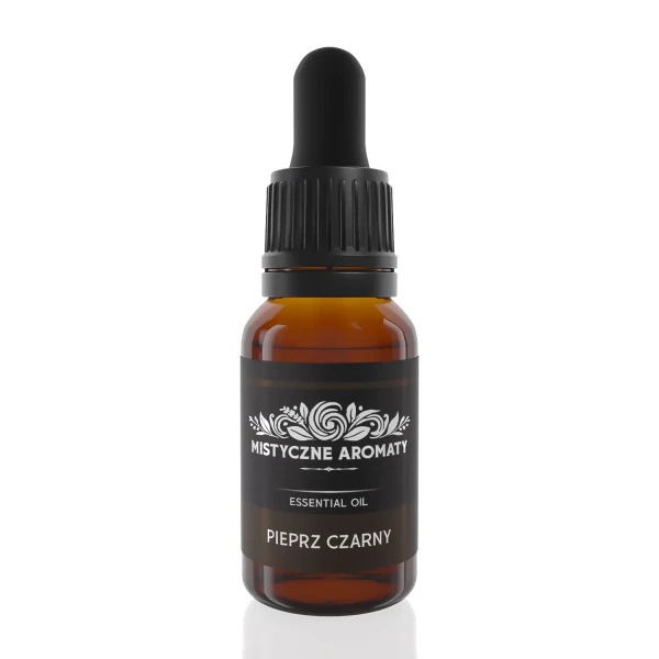 Pieprz czarny - naturalny olejek z owoców pieprzu czarnego Piper nigrum