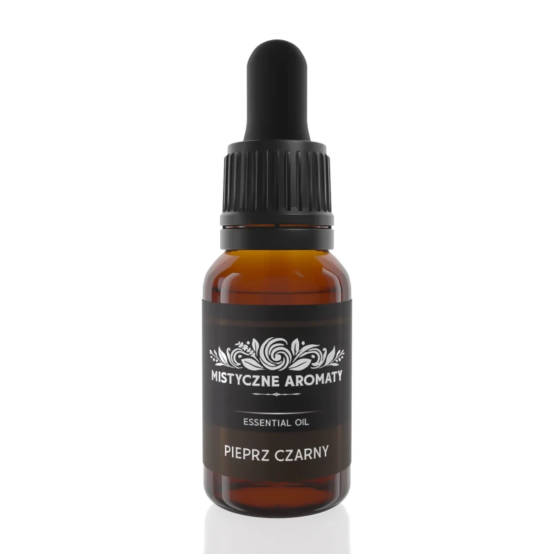 Pieprz czarny - naturalny olejek z owoców pieprzu czarnego Piper nigrum