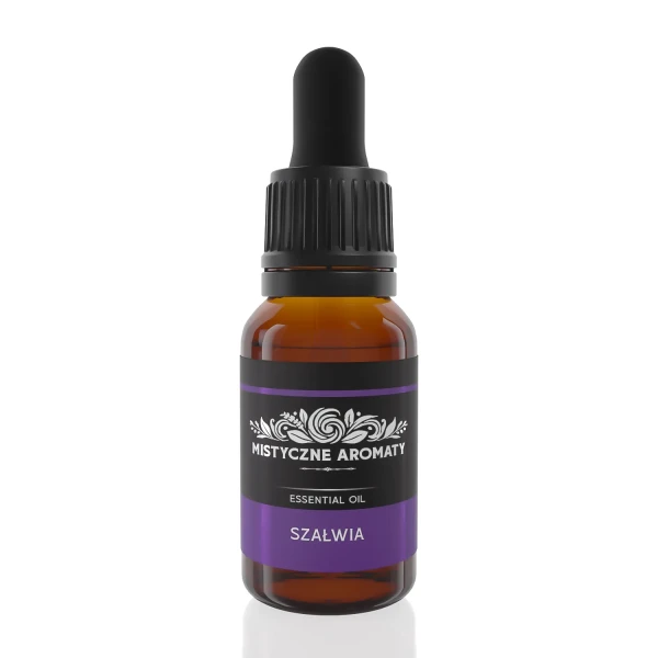 Szałwia - naturalny olejek szałwiowy z szałwii Salvia Officinalis