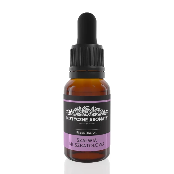 Szałwia muszkatołowa - naturalny olejek szałwiowy Salvia sclarea