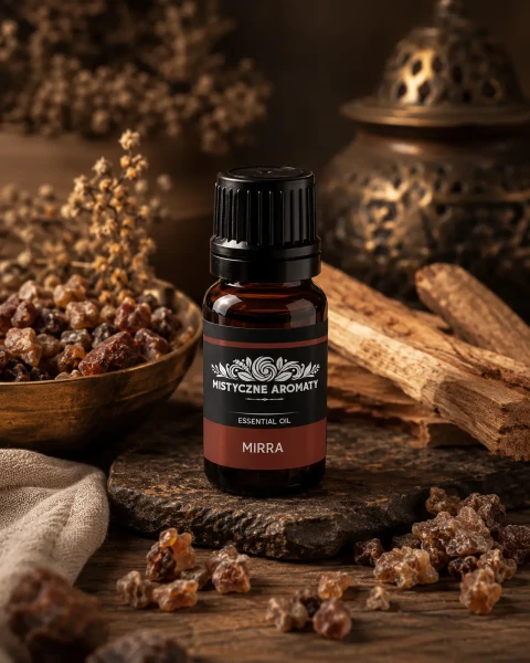 Mirra - naturalny olejek mirry mirrowy Commiphora myrrha 10 ml