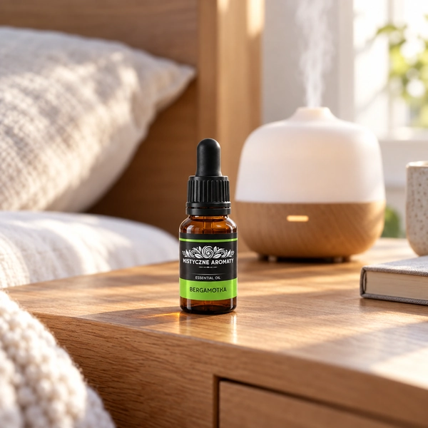 Bergamotka - Olejek z Bergamotki naturalny olejek bergamotowy - produkt w domowej aranżacji