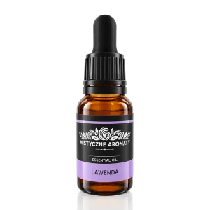 Lawenda - Olejek lawendowy naturalny - aromaty kwiatowe zielne - opakowanie produktu na jasnym tle