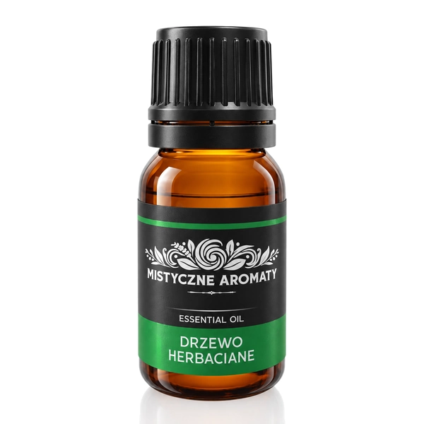 Drzewo Herbaciane - olejek z drzewa herbacianego naturalny - opakowanie produktu na jasnym tle