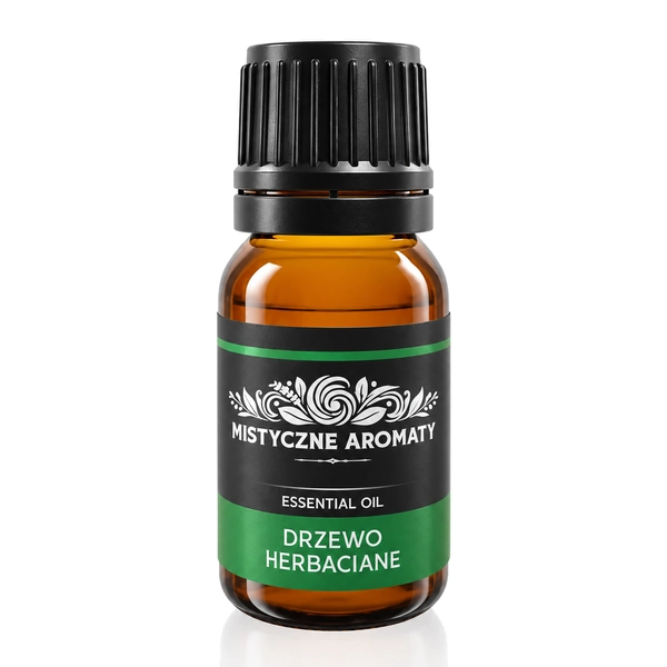 Drzewo Herbaciane - olejek z drzewa herbacianego naturalny - opakowanie produktu na jasnym tle